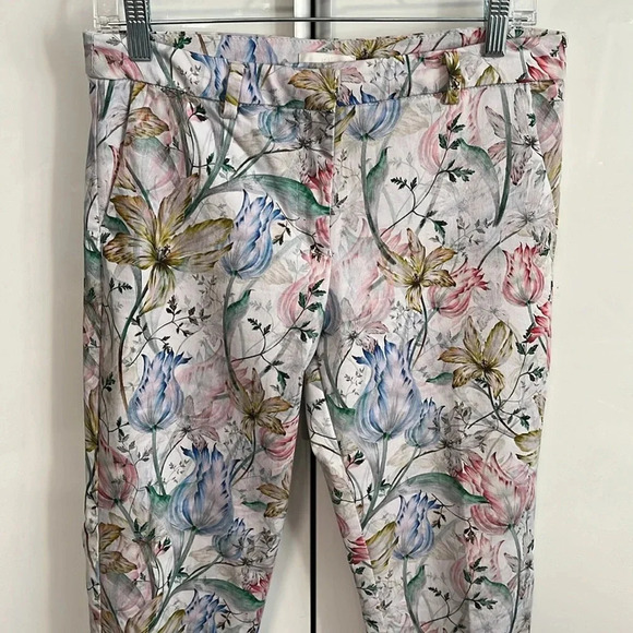 H&M Lightweight  Floral Trouser, Size 10 - Picture 2 of 10